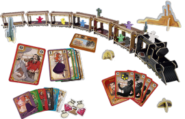 Spiel des Jahres 2015 - Colt Express - rozohratá hra