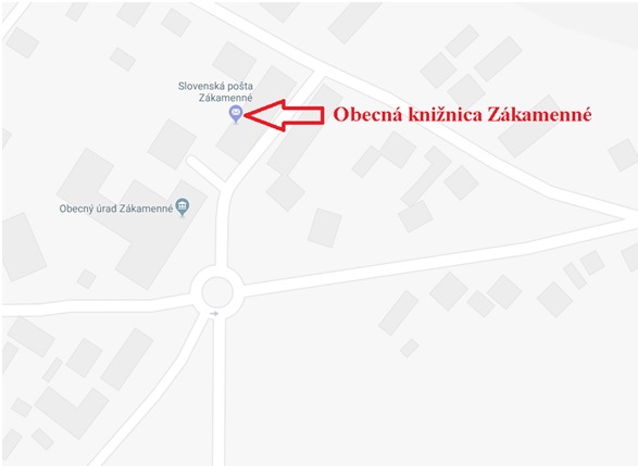 Knižnica Zákamenné - kde nás nájdete