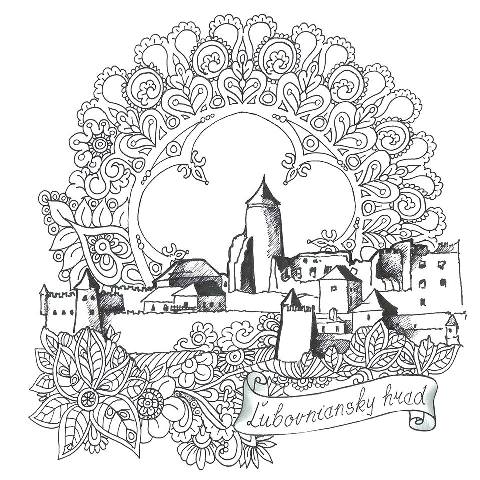 Hrad Stará Ľubovňa - Omaľovánka