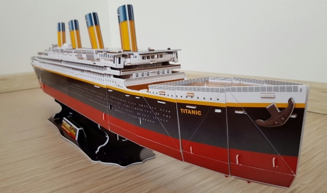 Titanic 3D puzzle