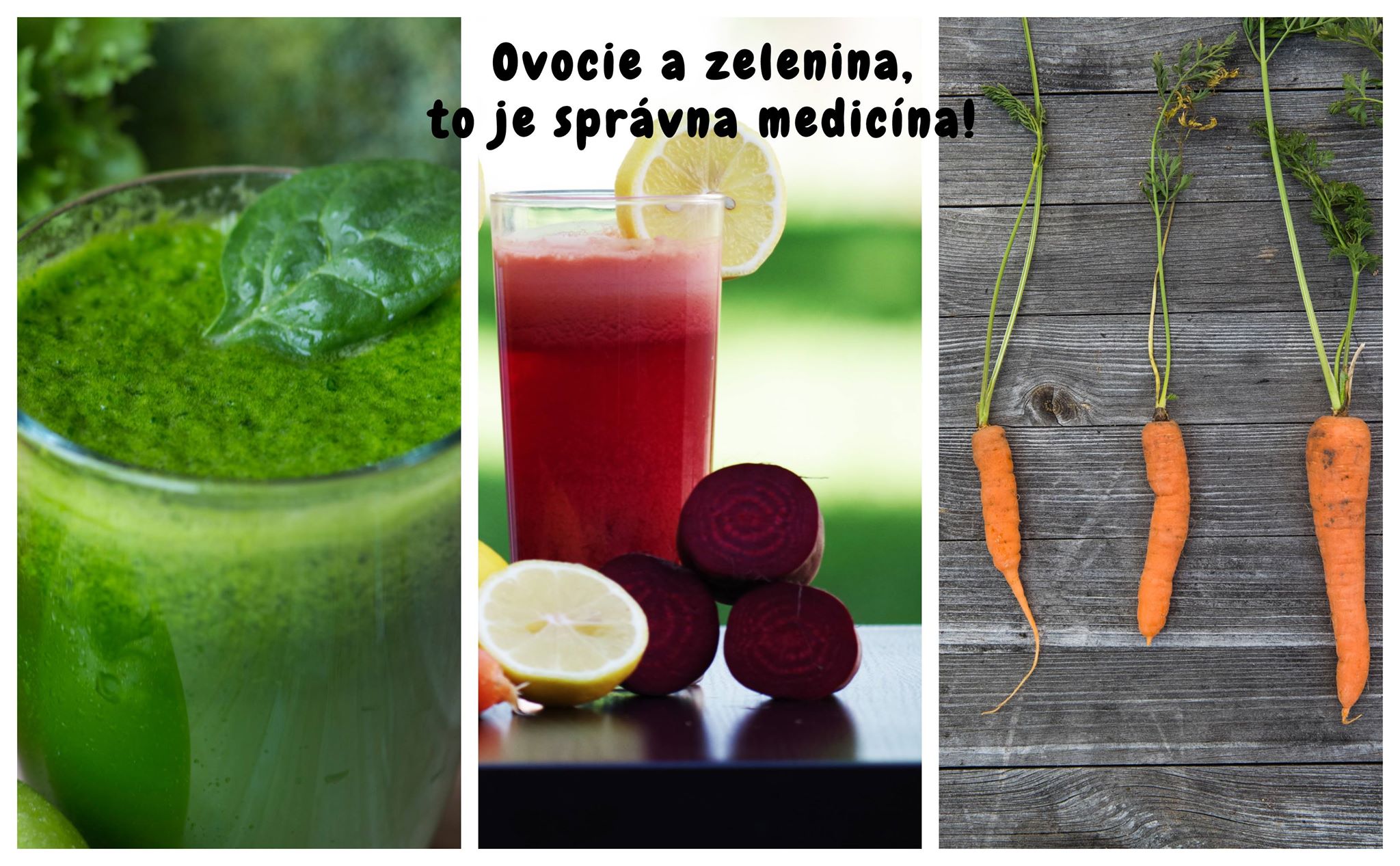 Ovocné a zeleninové šťavy