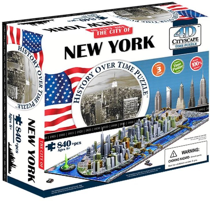 4D puzzle New York CityScape