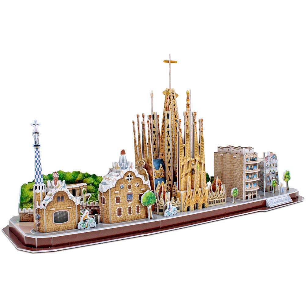 Barcelona 3D puzzle_product