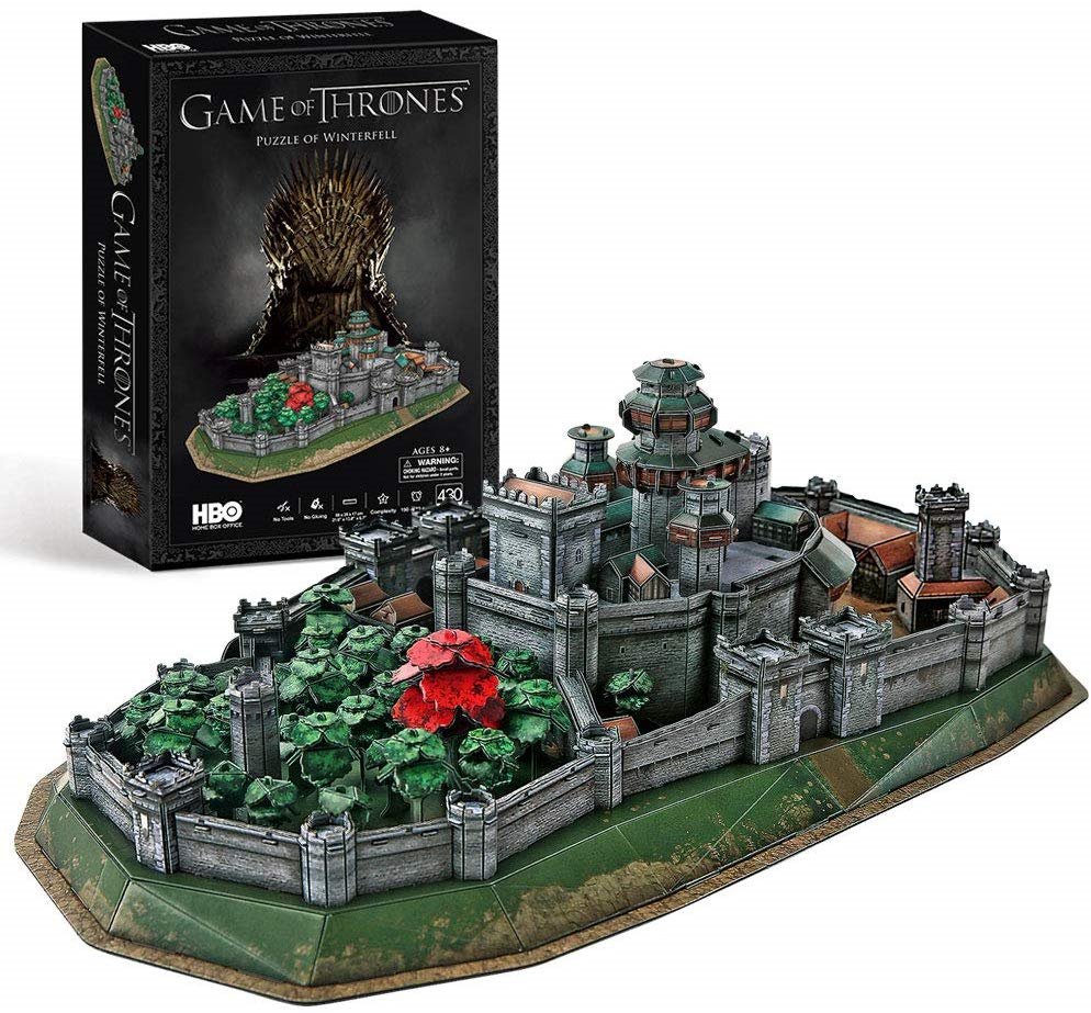 Game of Thrones 3D puzzle Winterfell 430 dielikov