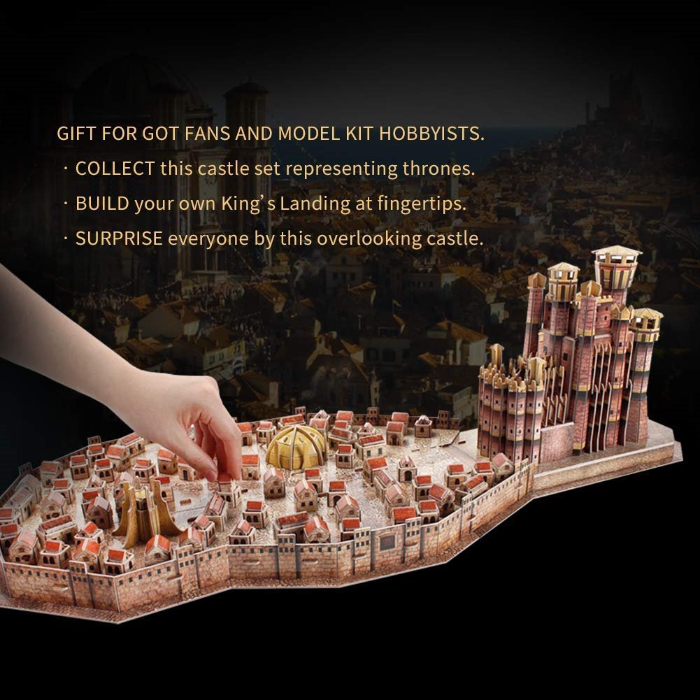 Game of Thrones 3D puzzle King’s Landing 262 dielikov_product