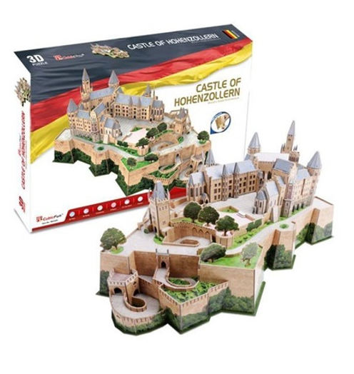 Hrad Hohenzollern - 3D puzzle