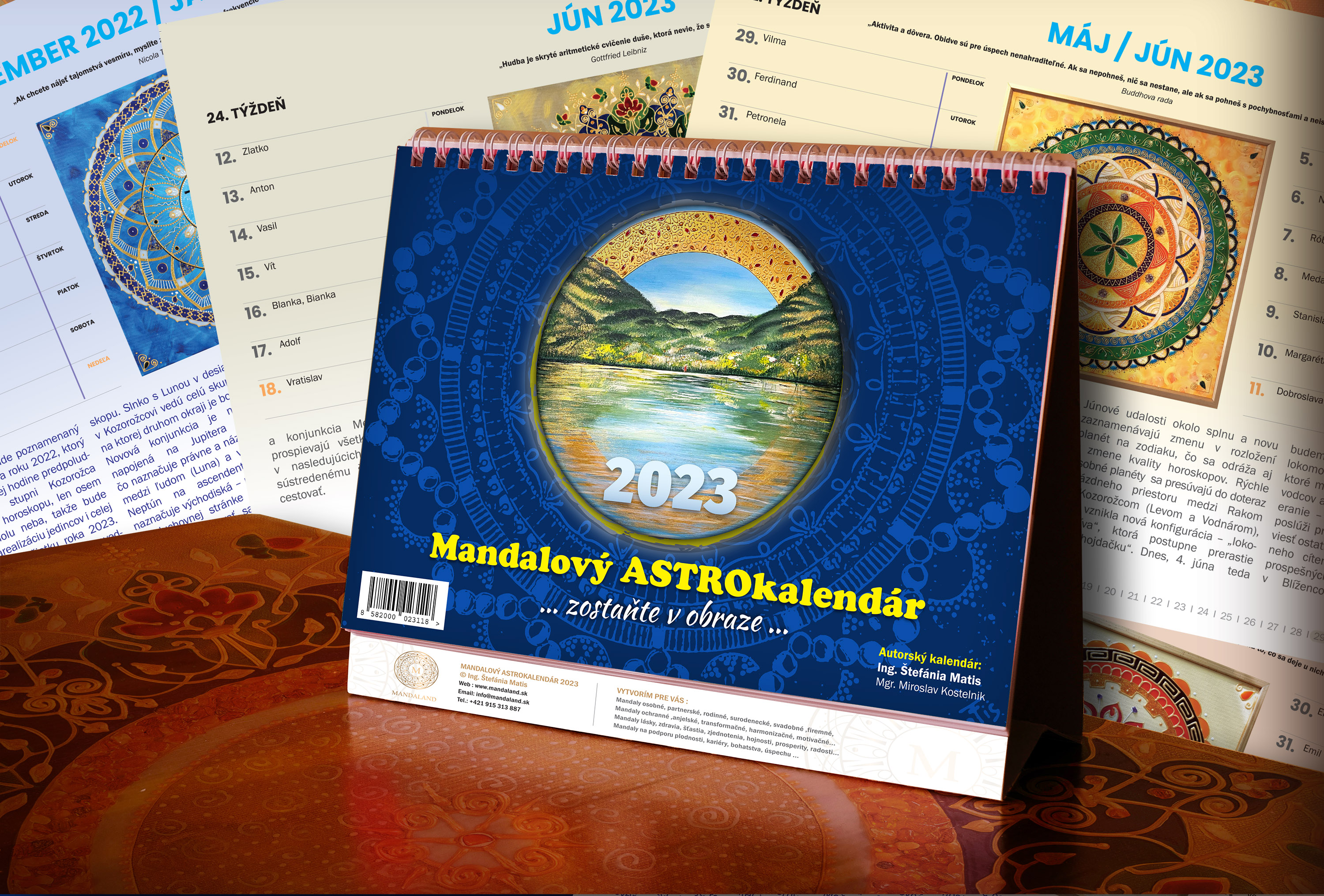 Mandalový astro-kalendár 2023 “ zostaňte v obraze“_product