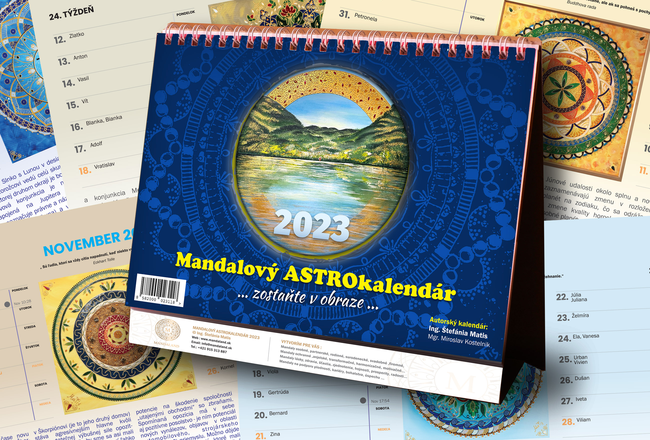 Mandalový astro-kalendár 2023 “ zostaňte v obraze“_product