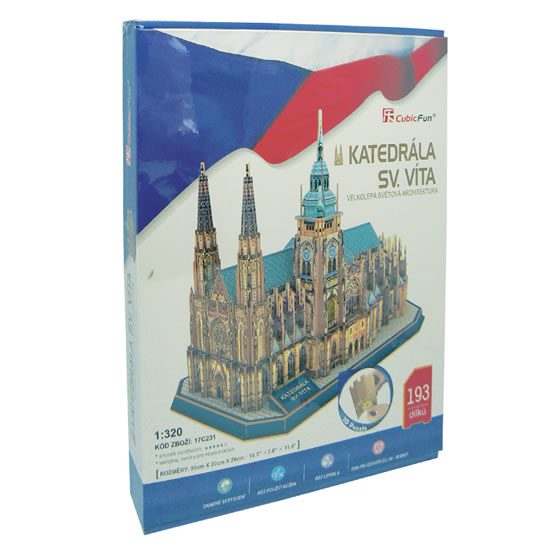 Katedrála svätého Víta - 3D puzzle