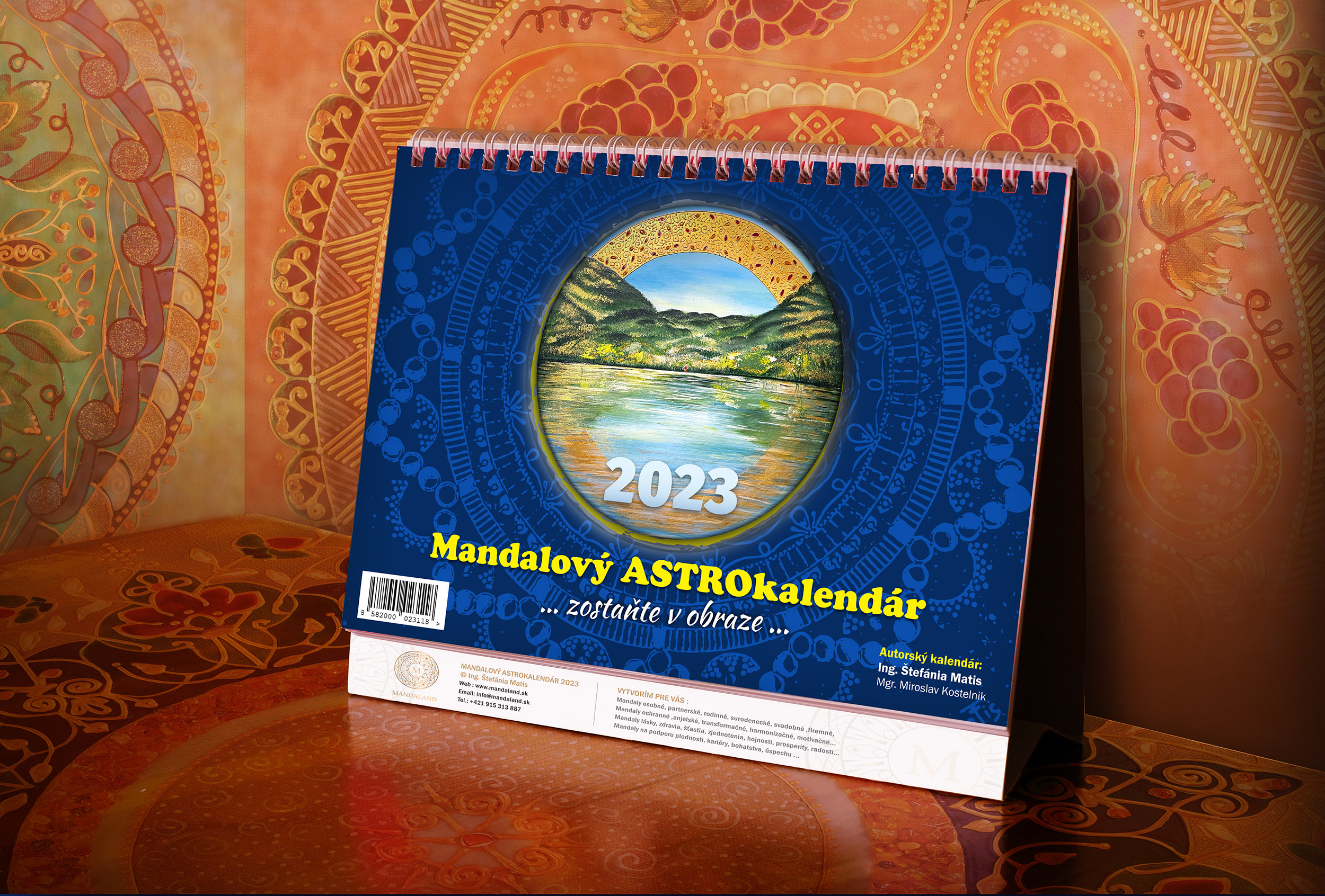 Mandalový astro-kalendár 2023 “ zostaňte v obraze“