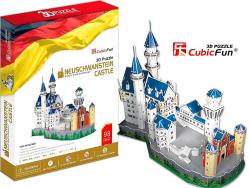 Neuschwanstein Castle - 3D puzzle