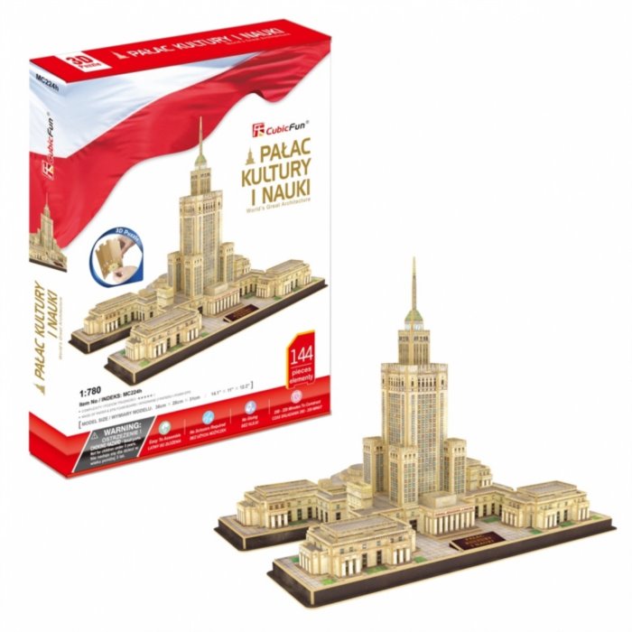 Model Palác kultúry a vedy 3D puzzle - 144 dielikov