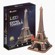 Eiffelova veža - 3D Puzzle - LED