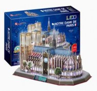 Notre Dame - 3D Puzzle - LED