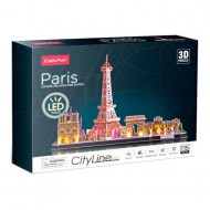 Paris 3D puzzle Cityline LED