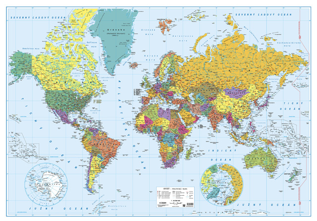 SVET - politická mapa