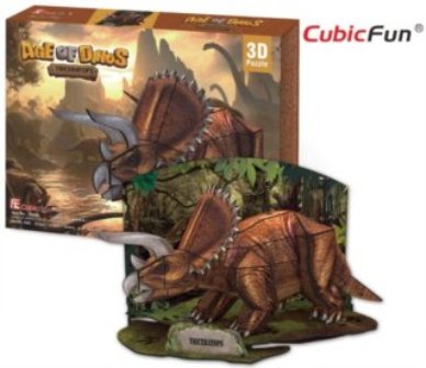 Triceratops - 3D puzzle - Dinosaurus